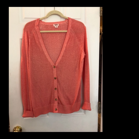 Peach Cardigan - Picture 1 of 3